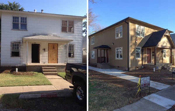 before and after fourplex norman oklahoma