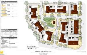Hamilton Square site plan