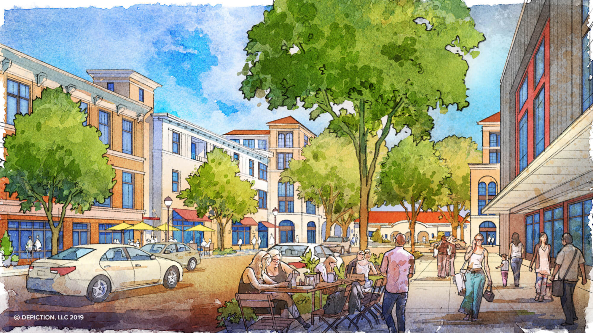 Downtown Modesto Master Plan - Opticos Design