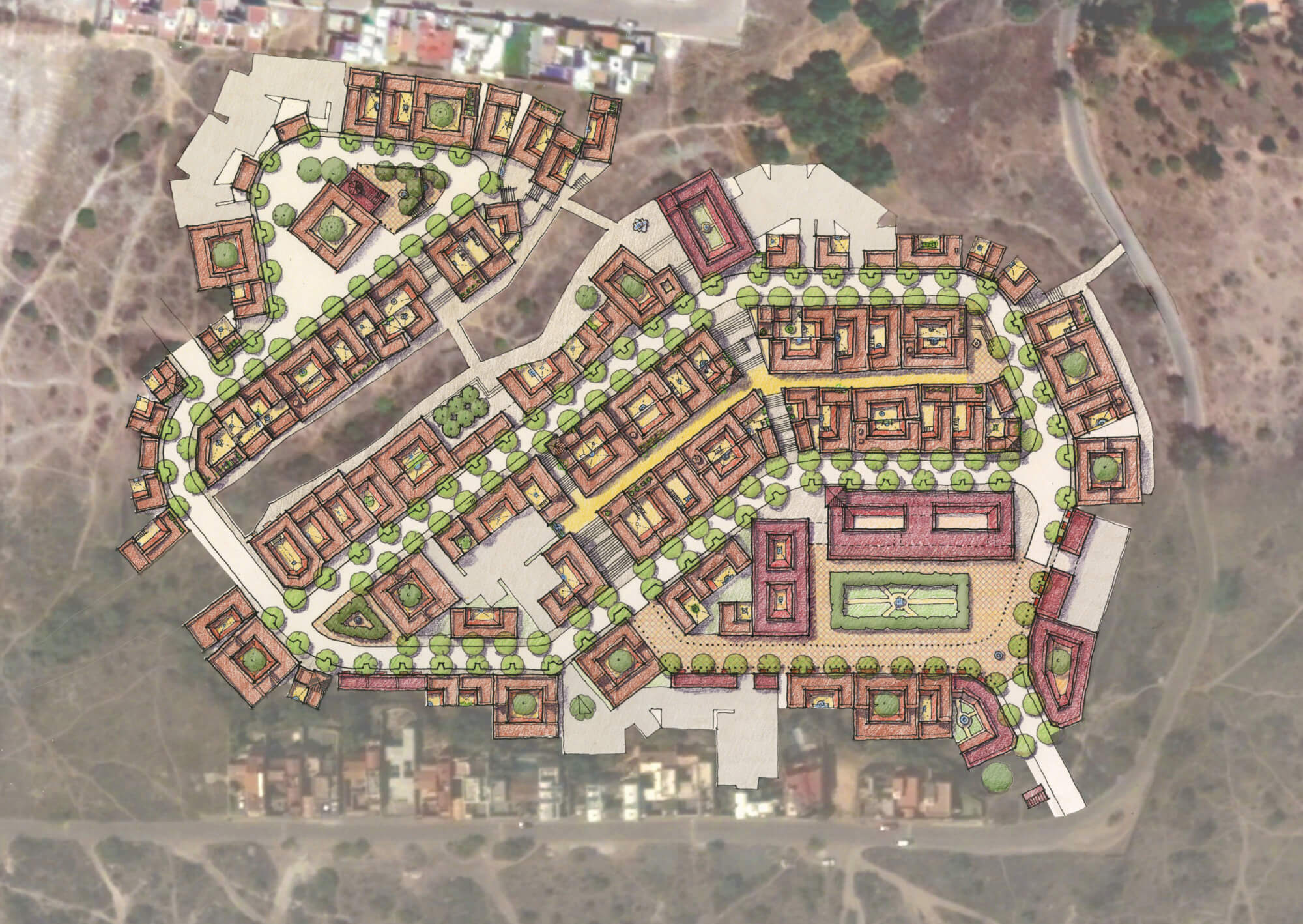 Community Master Plan Housing Type Design Opticos Design